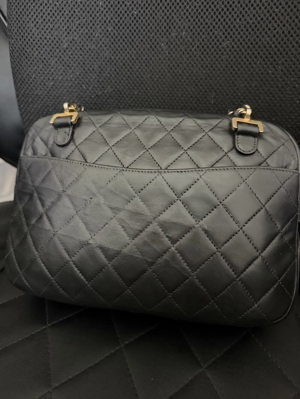 For Trade Chanel Black Bag With Chain Strap